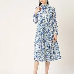 deewa Floral Fit & Flared Dress-picture-19