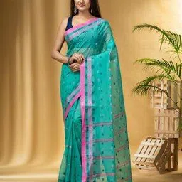 indie picks Cotton Woven Saree with Blouse Piece-picture-45