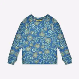 global desi Floral Print Round-Neck Top-picture-27