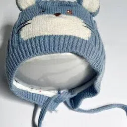 ziory Ribbed Knitted Cap with Tie-Knot-picture-26