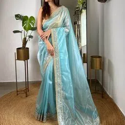 svaraa Women Tissue Silk Traditional Saree-picture-11