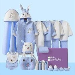 little surprise box Infants Set of 23 Geometric Print Gift Set-picture-2