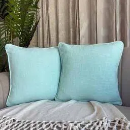 export house Pack of 2 Square Cushion Covers 16"x16"-picture-25