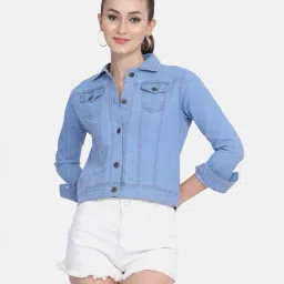 leia Women Regular Fit Button Closure Jacket image 1