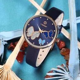 uniquest Blue Dial Analogue Fashion Watch For Women-picture-23