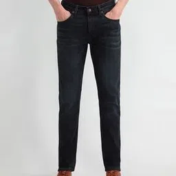 Men Lightly Washed Skinny Fit Jeans with Pockets-image-19