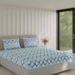 monte carlo Polyester 1 Bedsheet 2 Pillow Cover-picture-34