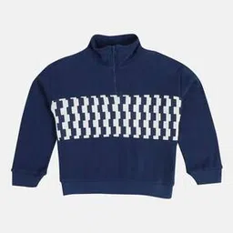 miniklub Boys Geometric Print Regular Fit Sweatshirt-picture-29