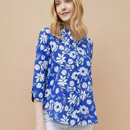 colour me Women Floral Print Shirt with Button Closure-picture-49