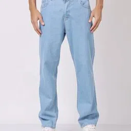 zaysh Men Straight Jeans with 5-Pocket Styling -picture-26