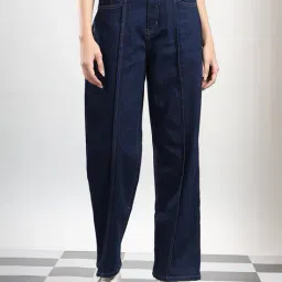 kotty Women High Rise Wide Jeans image 1
