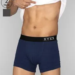 xyxx Pack of 2 Cotton Trunks-picture-38