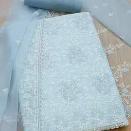 soch  Women Embroidery Unstitched Dress Material-picture-15