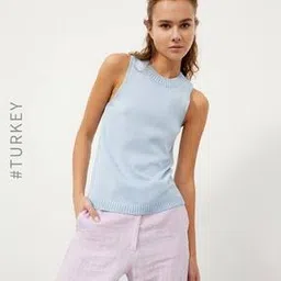 xint Knitted Round-Neck Top-picture-35