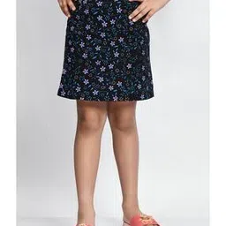 pixie n prince Girls Cotton Floral Skirt-picture-39