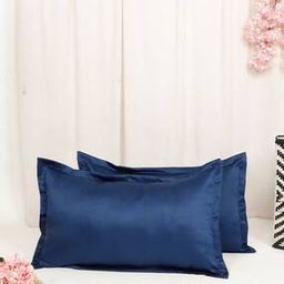 the conversion Set of 2 Silky Satin with Flange border pillow cover 17"x27"-picture-21