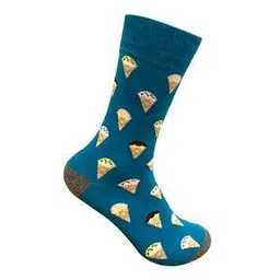 mint & oak Mid-Calf Length Socks with Woven Pattern-picture-11