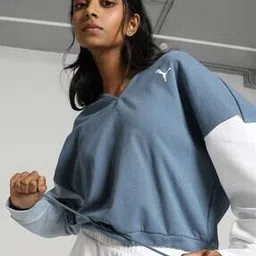 puma Hooded Sweatshirt with Waist Tie-Up-picture-16