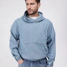 rare rabbit Men Oversized Fit Front Open Closure Jacket-picture-37