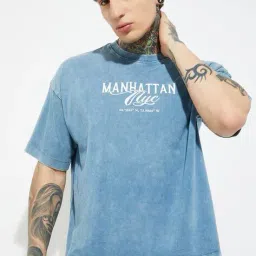 max Men Cotton Dyed Stylised Fit T-shirt image 1