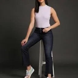 freehand Lightly Washed Bootcut Jeans-picture-52