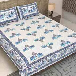 bedlinen Cotton Bedsheet With Pillow Cover-picture-15