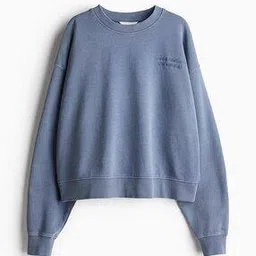 h&m Women Oversized Fit Slip On Cotton Sweatshirt-picture-32