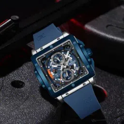 naviforce Men NF8064 S BE BE Chronograph Watch with Tang Buckle  image 1