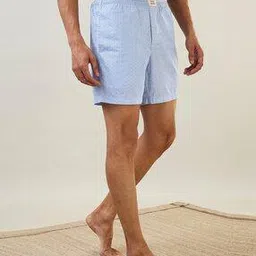 sleepz by raymond Micro Print Shorts with Elasticated Waist-picture-14