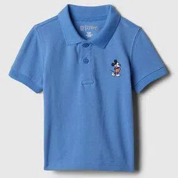 gap kids Pique Polo Neck Short Sleeves T-Shirt-picture-14