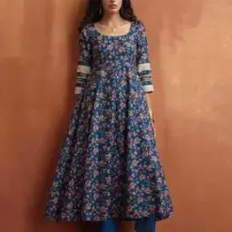 Women Floral Kurta Set-image-7