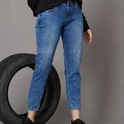 owen hart Women Lightly Washed Slim Fit Jeans-picture-15