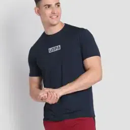 Men Brand Print Crew-Neck T-Shirt-image-57