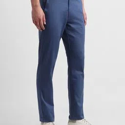 allen solly Men Slim Fit Flat-Front Trousers-picture-44