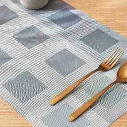 home centre Eden Blocks Set of 6 Checked Placemats-picture-29