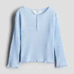 h&m Girls Ribbed  Regular Fit Top-picture-46