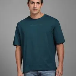 louis philippe Men Relaxed Fit Crew Neck T-Shirt -picture-17