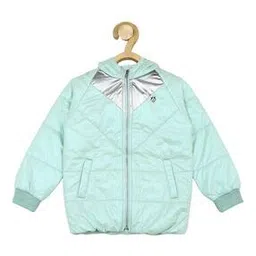 allen solly Girls Zip-Front Regular Fit Hooded Jacket-picture-15