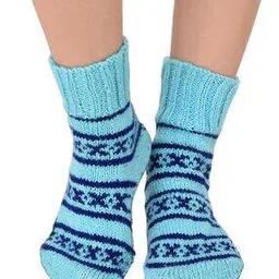 bharatasya Bhsocks-130818-059 Geometric Print Socks-picture-36