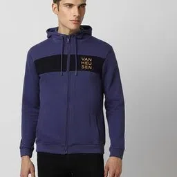 van heusen Men Regular Fit Zip-Front Hoodie-picture-48