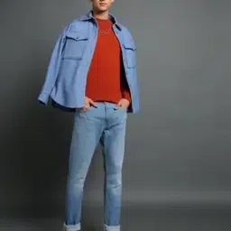 Men 512 Mid-Wash Slim Tapered Fit Jeans-image-43