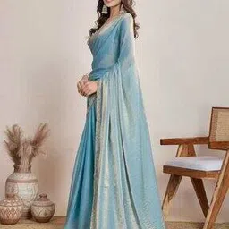 svaraa Women Embellished Chiffon Saree-picture-35
