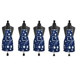 Pack of 5 Printed Kitchen Aprons-image-44