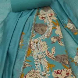 soch Women Floral Print 3-Piece Unstitched Dress Material-picture-30