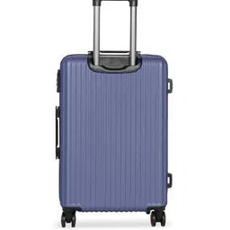 Striped Aluminum Trolley Bag-image-88