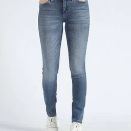 calvin klein jeans Women Mid-Wash Skinny Fit Jeans-picture-43