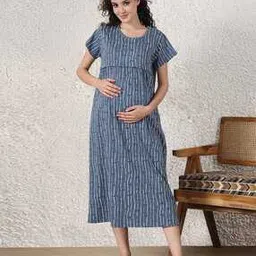 secret wish Women Printed Round-Neck Nighti-picture-11