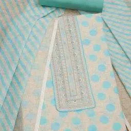 soch Women Polka-Dot Print 3-Piece Unstitched Dress Material-picture-40