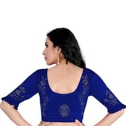 pu fashion Women Embellished Blouse-picture-16