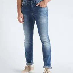 tommy hilfiger Men Scanton Mid Wash Straight Fit Jeans-picture-17